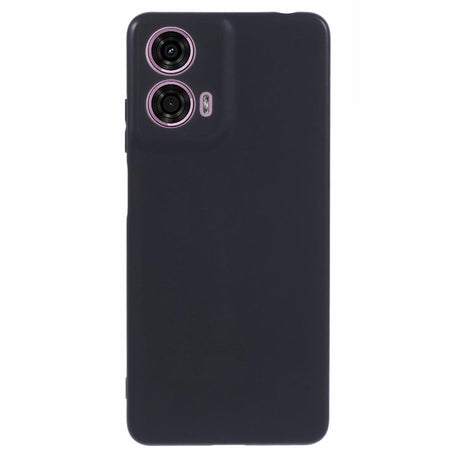 EIDERWOOD Fleksibel Plastik Cover - Motorola Moto E14 4G/G04 4G/G04s 4G/G24 4G - Sort