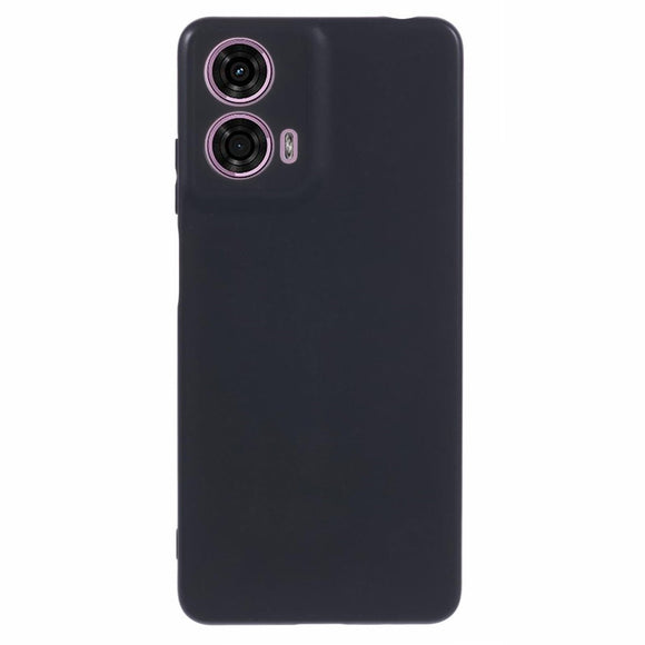 EIDERWOOD Fleksibel Plastik Cover - Motorola Moto E14 4G/G04 4G/G04s 4G/G24 4G - Sort