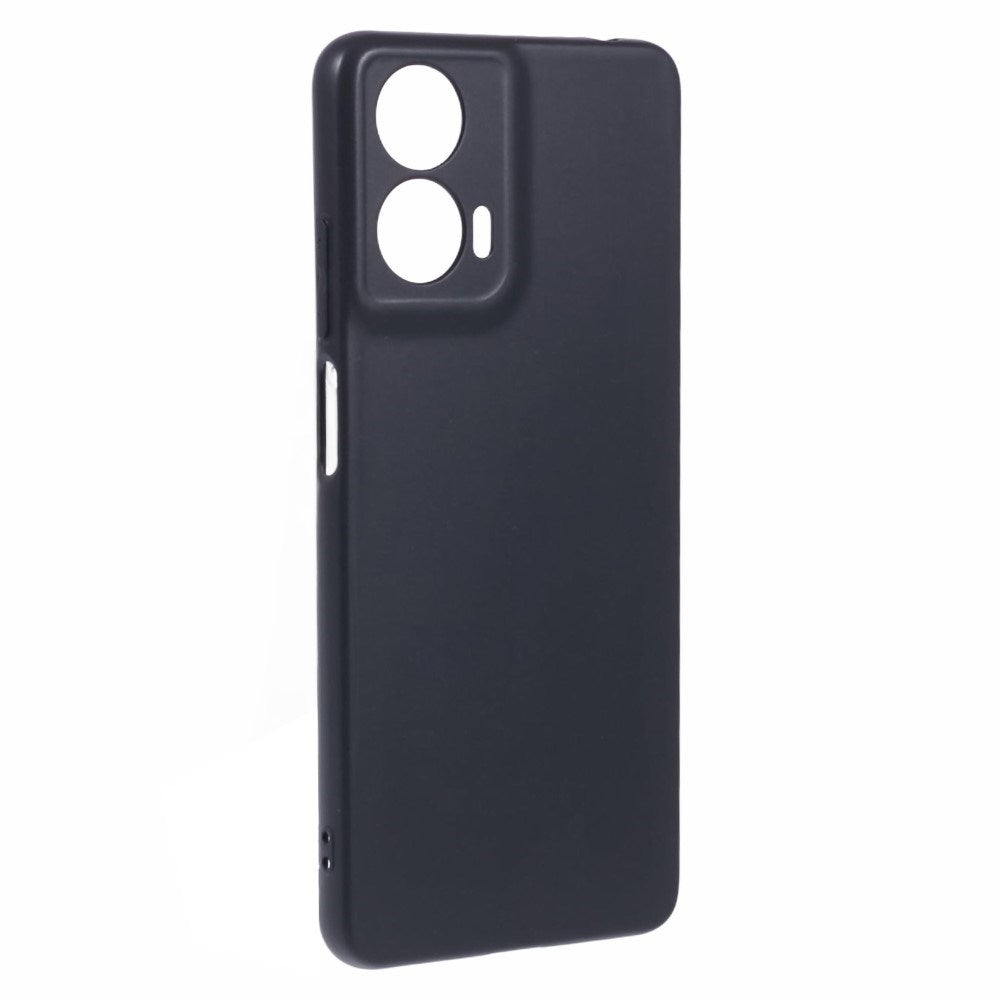 EIDERWOOD Fleksibel Plastik Cover - Motorola Moto E14 4G/G04 4G/G04s 4G/G24 4G - Sort