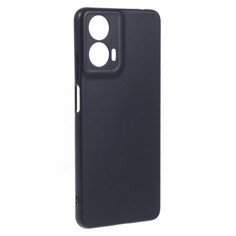 EIDERWOOD Fleksibel Plastik Cover - Motorola Moto E14 4G/G04 4G/G04s 4G/G24 4G - Sort
