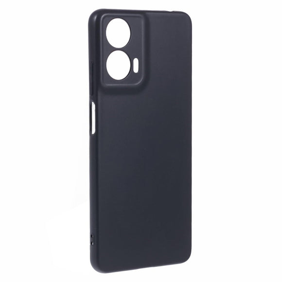 EIDERWOOD Fleksibel Plastik Cover - Motorola Moto E14 4G/G04 4G/G04s 4G/G24 4G - Sort