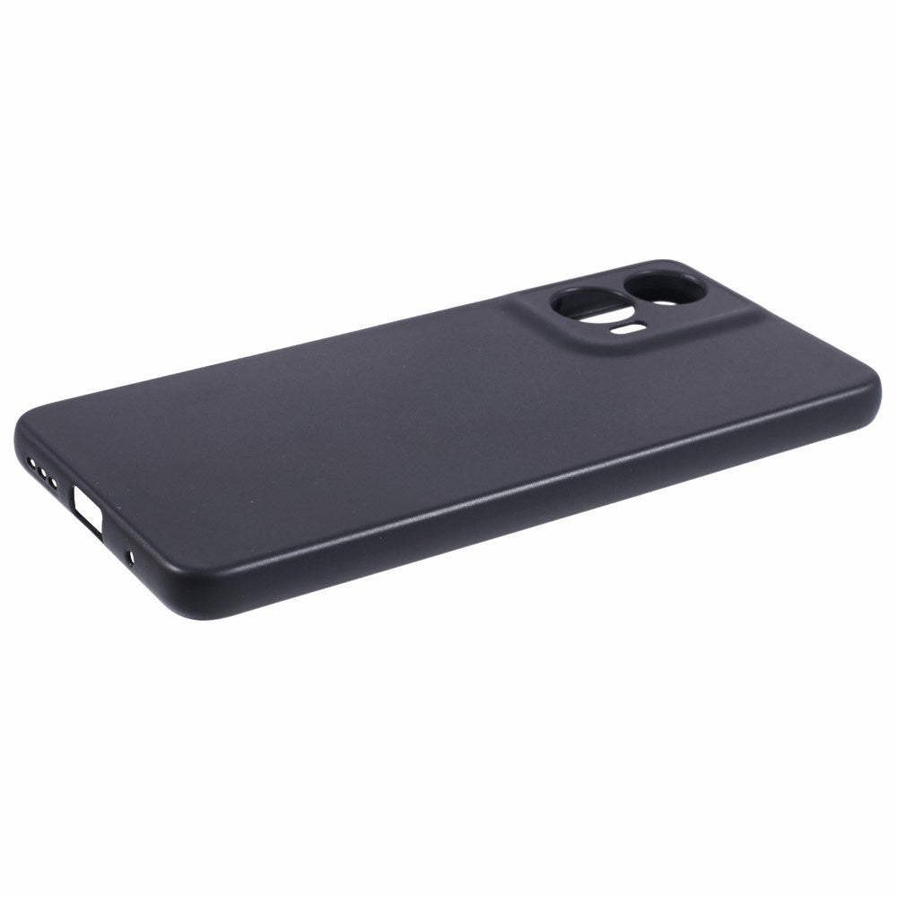 EIDERWOOD Fleksibel Plastik Cover - Motorola Moto E14 4G/G04 4G/G04s 4G/G24 4G - Sort