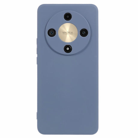EIDERWOOD Honor Magic6 Lite 5G Case – Fleksibelt Plast Cover med Fiberforing og Præcis Kameraudskæring - Blå