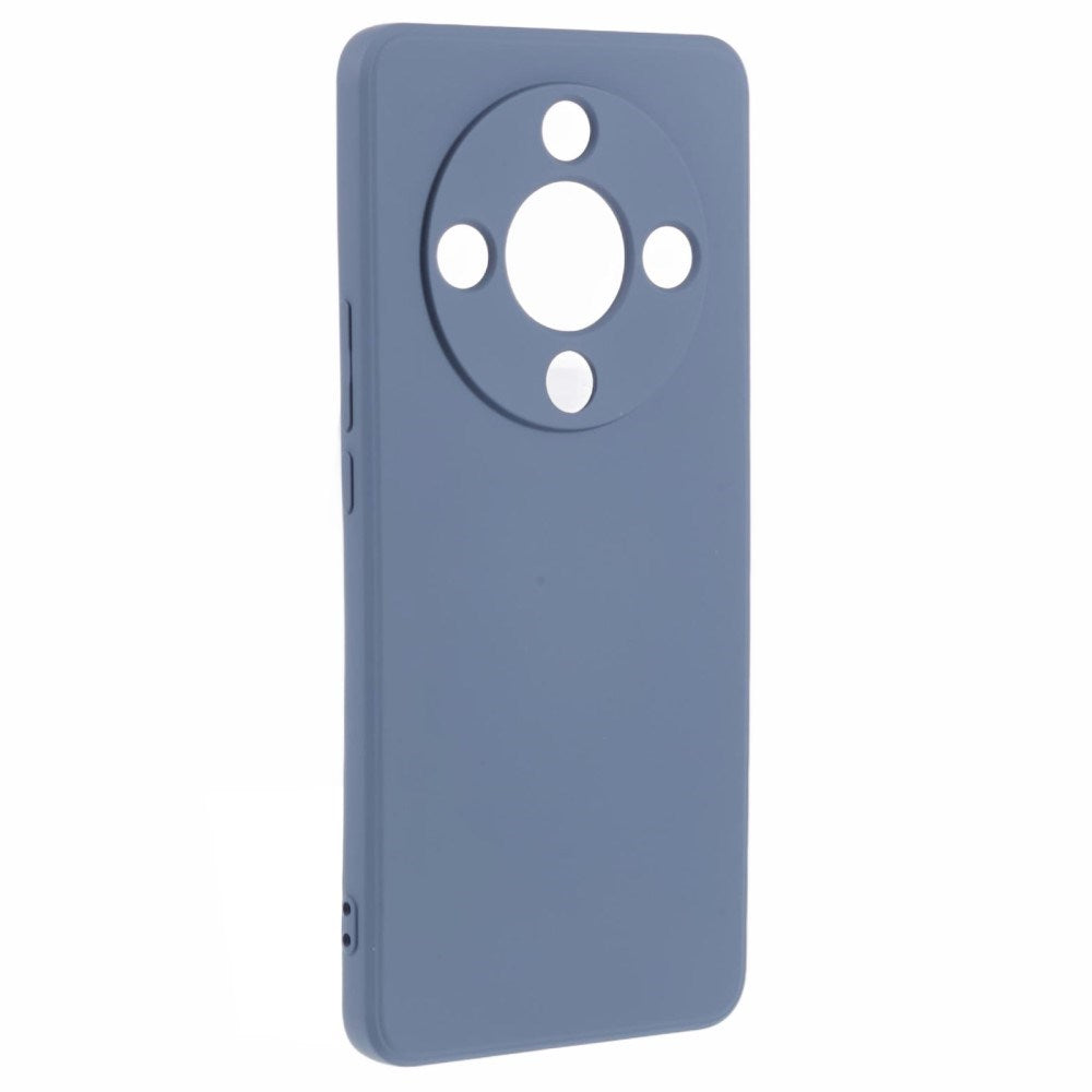 EIDERWOOD Honor Magic6 Lite 5G Case – Fleksibelt Plast Cover med Fiberforing og Præcis Kameraudskæring - Blå
