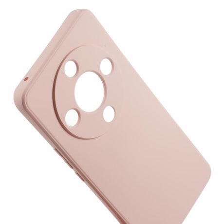 EIDERWOOD Honor Magic6 Lite 5G Case – Fleksibelt Plast Cover med Fiberforing og Præcis Kameraudskæring - Lyserød