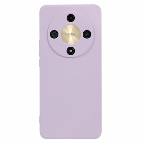 EIDERWOOD Honor Magic6 Lite 5G Case – Fleksibelt Plast Cover med Fiberforing og Præcis Kameraudskæring - Lilla