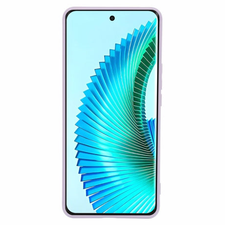 EIDERWOOD Honor Magic6 Lite 5G Case – Fleksibelt Plast Cover med Fiberforing og Præcis Kameraudskæring - Lilla