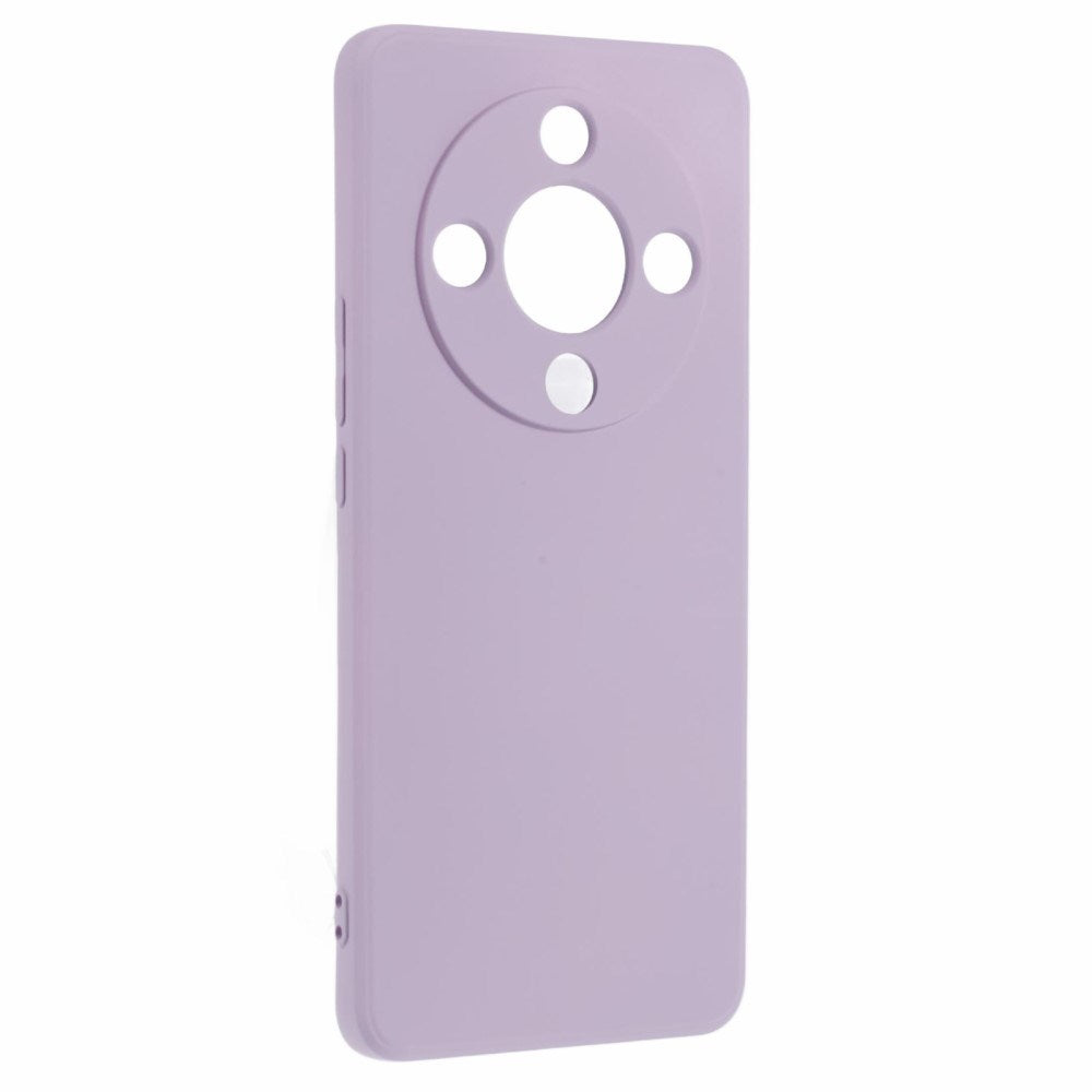 EIDERWOOD Honor Magic6 Lite 5G Case – Fleksibelt Plast Cover med Fiberforing og Præcis Kameraudskæring - Lilla