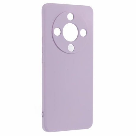 EIDERWOOD Honor Magic6 Lite 5G Case – Fleksibelt Plast Cover med Fiberforing og Præcis Kameraudskæring - Lilla