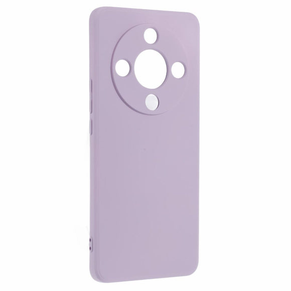 EIDERWOOD Honor Magic6 Lite 5G Case – Fleksibelt Plast Cover med Fiberforing og Præcis Kameraudskæring - Lilla