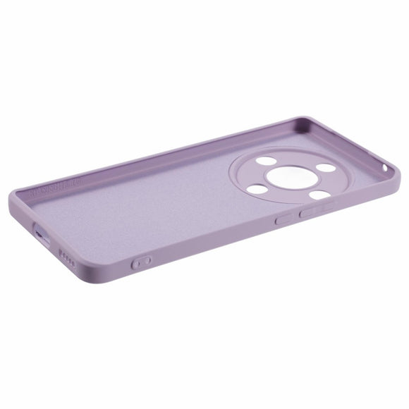 EIDERWOOD Honor Magic6 Lite 5G Case – Fleksibelt Plast Cover med Fiberforing og Præcis Kameraudskæring - Lilla