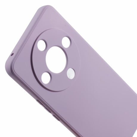 EIDERWOOD Honor Magic6 Lite 5G Case – Fleksibelt Plast Cover med Fiberforing og Præcis Kameraudskæring - Lilla