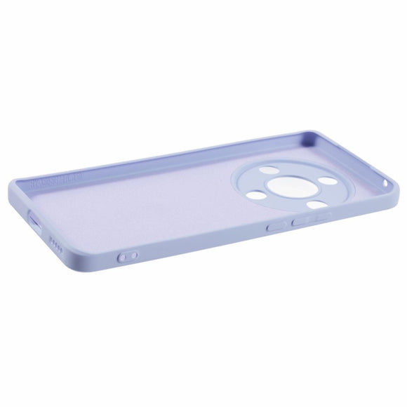 EIDERWOOD Honor Magic6 Lite 5G Case – Fleksibelt Plast Cover med Fiberforing og Præcis Kameraudskæring - Lyseblå