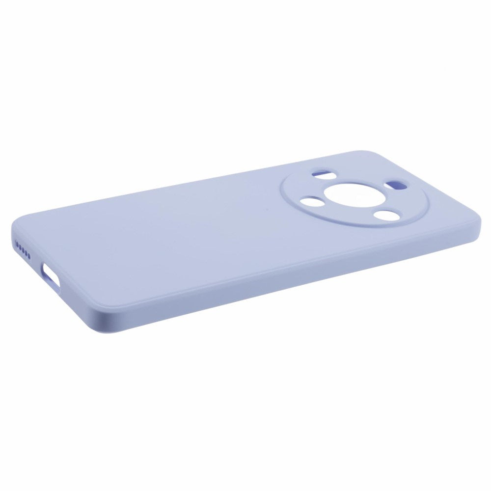 EIDERWOOD Honor Magic6 Lite 5G Case – Fleksibelt Plast Cover med Fiberforing og Præcis Kameraudskæring - Lyseblå