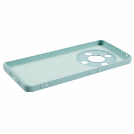 EIDERWOOD Honor Magic6 Lite 5G Case – Fleksibelt Plast Cover med Fiberforing og Præcis Kameraudskæring - Turkis