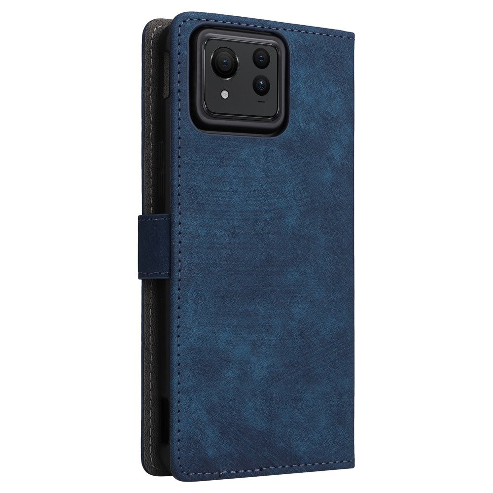 EIDERWOOD Asus Zenfone 11 Ultra Læder Cover m. Pung og Strop - Blå