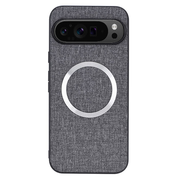 EIDERWOOD Google Pixel 9 / 9 Pro Plastik Cover m. Ru Tekstur - MagSafe Kompatibel - Grå
