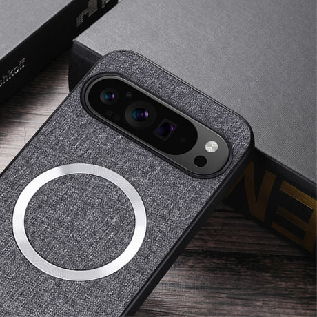 EIDERWOOD Google Pixel 9 / 9 Pro Plastik Cover m. Ru Tekstur - MagSafe Kompatibel - Grå