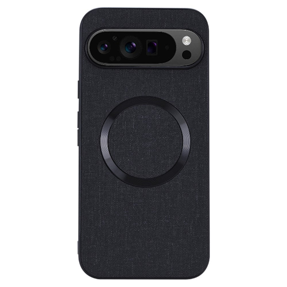 EIDERWOOD Google Pixel 9 / 9 Pro Plastik Cover m. Ru Tekstur - MagSafe Kompatibel - Sort