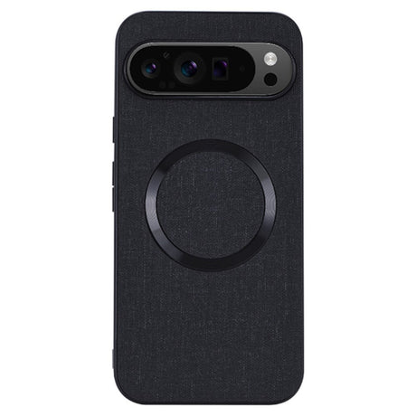 EIDERWOOD Google Pixel 9 / 9 Pro Plastik Cover m. Ru Tekstur - MagSafe Kompatibel - Sort