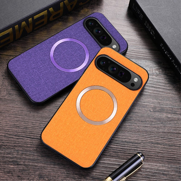 EIDERWOOD Google Pixel 9 Pro XL Plastik Cover m. Ru Tekstur - MagSafe Kompatibel - Lilla
