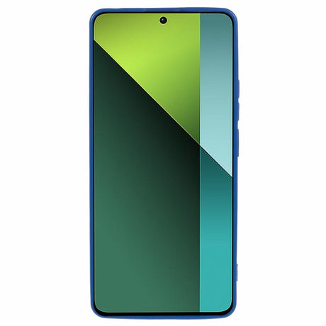 EIDERWOOD Xiaomi Redmi Note 13 Pro (4G) / Poco M6 Pro Fleksibelt Plastik Cover m. Læderbetrukket Pude - Blå