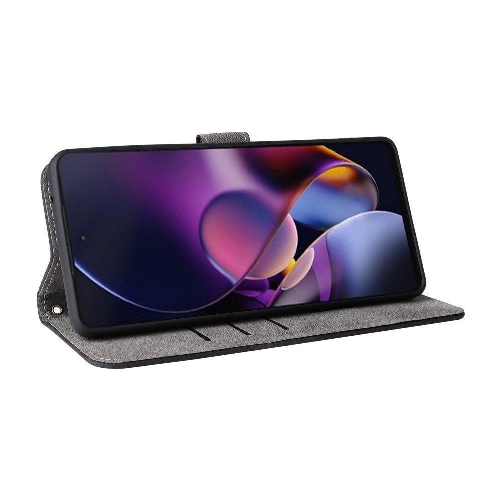 EIDERWOOD Motorola Moto G Stylus 5G (2024) Læder Cover m. Pung & Strop - Sort