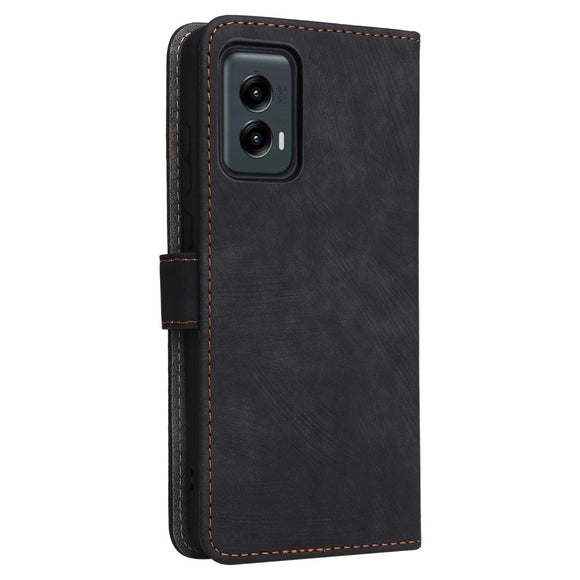 EIDERWOOD Motorola Moto G Stylus 5G (2024) Læder Cover m. Pung & Strop - Sort