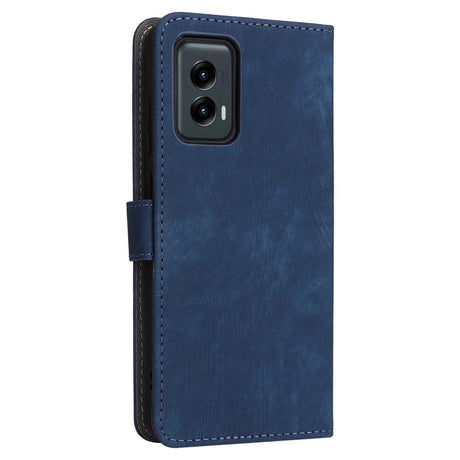 EIDERWOOD Motorola Moto G Stylus 5G (2024) Læder Cover m. Pung & Strop - Blå