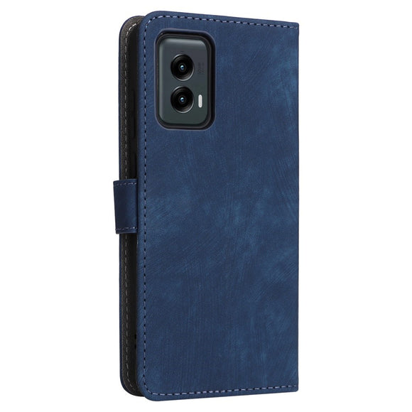 EIDERWOOD Motorola Moto G Stylus 5G (2024) Læder Cover m. Pung & Strop - Blå