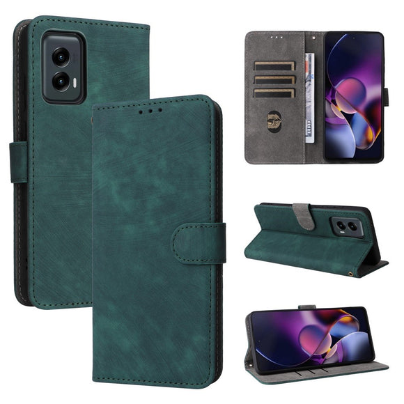 EIDERWOOD Motorola Moto G Stylus 5G (2024) Læder Cover m. Pung & Strop - Grøn