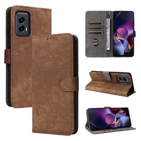 EIDERWOOD Motorola Moto G Stylus 5G (2024) Læder Cover m. Pung & Strop - Brun