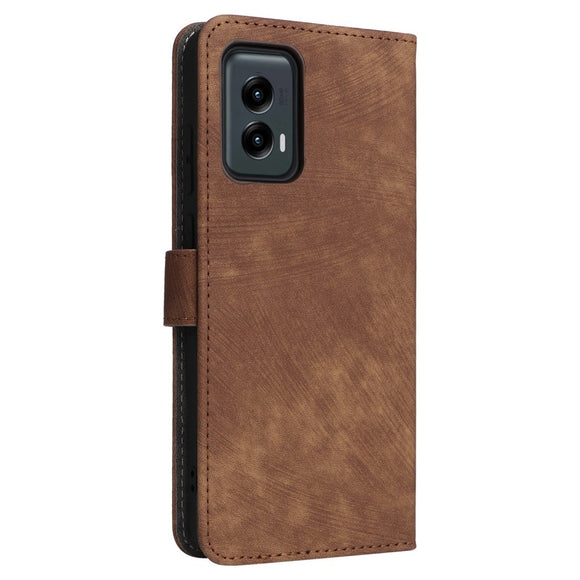 EIDERWOOD Motorola Moto G Stylus 5G (2024) Læder Cover m. Pung & Strop - Brun