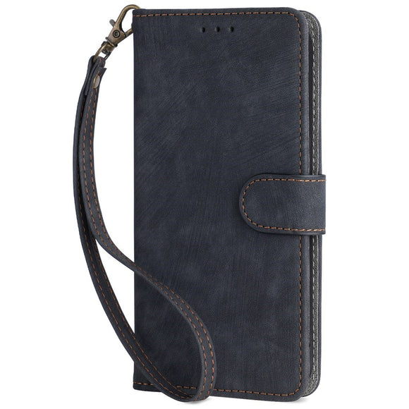 EIDERWOOD Motorola Moto G 5G (2024) Læder Cover m. Pung & Strop - Sort