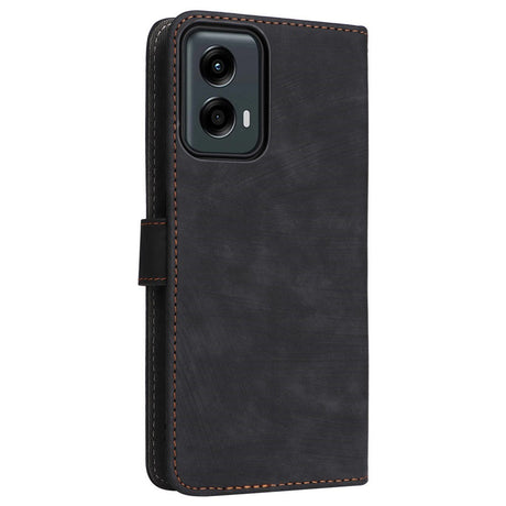 EIDERWOOD Motorola Moto G 5G (2024) Læder Cover m. Pung & Strop - Sort