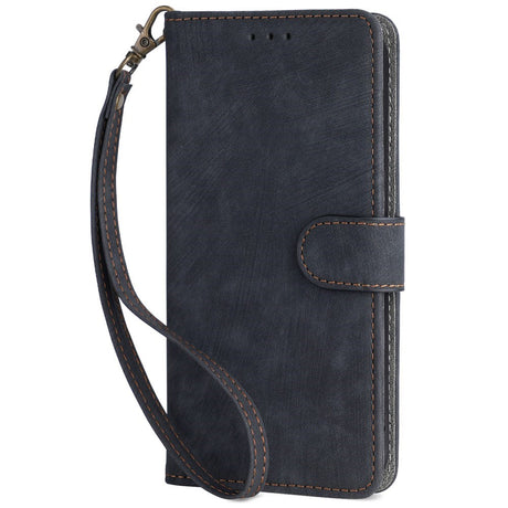 EIDERWOOD Motorola Moto G Play (2024) Læder Cover m. Pung & Strop - Sort