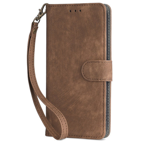 EIDERWOOD Motorola Moto G Play (2024) Læder Cover m. Pung & Strop - Brun