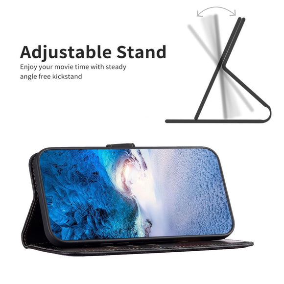 EIDERWOOD Realme C67 (4G) Læder Cover m. Pung og Ståfunktion - Sort