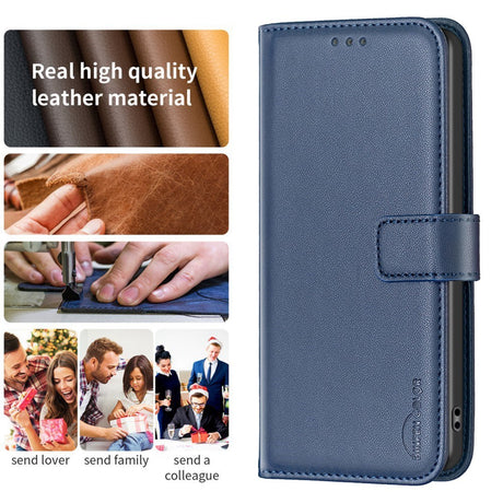 EIDERWOOD Realme C67 (4G) Læder Cover m. Pung og Ståfunktion - Blå