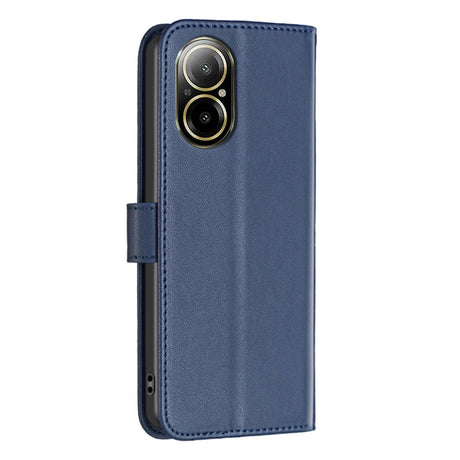 EIDERWOOD Realme C67 (4G) Læder Cover m. Pung og Ståfunktion - Blå