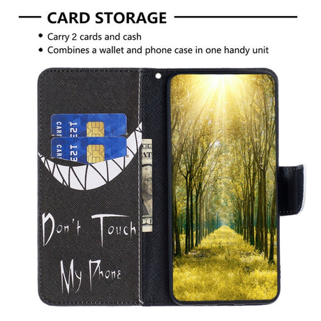 EIDERWOOD Sony Xperia 1 VI Læder Cover m. Pung & Ståfunktion - "Don't Touch My Phone"