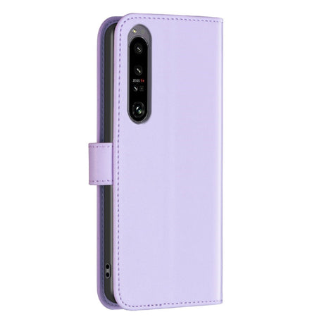 EIDERWOOD Sony Xperia 1 VI Kunstlæder Flip Cover m. Kortholder & Ståfunktion - Lavendel
