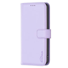 EIDERWOOD Samsung Galaxy M15 (5G) Kunstlæder Flip Cover m. Kortholder & Ståfunktion - Lavendel