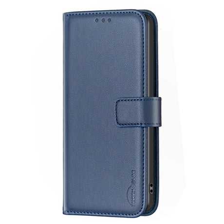 EIDERWOOD Samsung Galaxy M15 (5G) Kunstlæder Flip Cover m. Kortholder & Ståfunktion - Blå