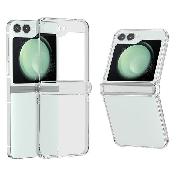 EIDERWOOD Samsung Galaxy Z Flip7 FE / Flip6 Hårdt Plastik Cover - Gennemsigtig