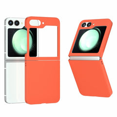 EIDERWOOD Samsung Galaxy Z Flip7 FE / Flip6 Gummibelagt Hård Plastik Cover - Orange