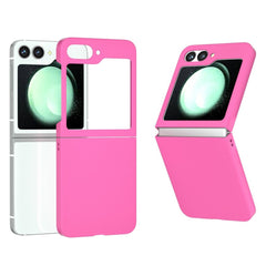 EIDERWOOD Samsung Galaxy Z Flip7 FE / Flip6 Gummibelagt Hård Plastik Cover - Pink