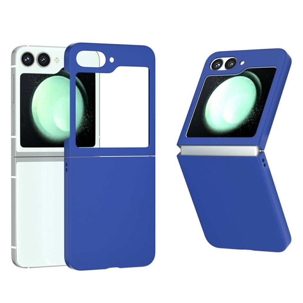 EIDERWOOD Samsung Galaxy Z Flip7 FE / Flip6 Gummibelagt Hård Plastik Cover - Blå