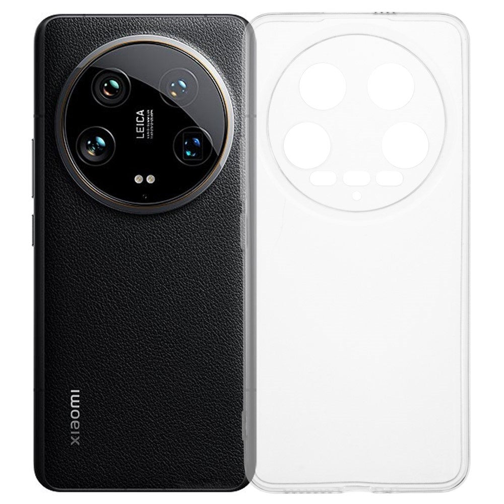 EIDERWOOD Xiaomi 14 Ultra Fleksibelt Plastik Cover - Gennemsigtig