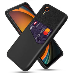 EIDERWOOD Samsung Galaxy Xcover 7 Plastik Bagside Cover m. Kortlomme - Sort